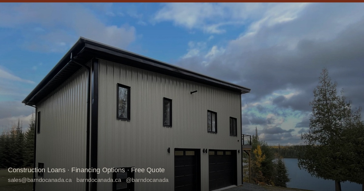 Can You Get a Mortgage on a Barndominium in Canada?