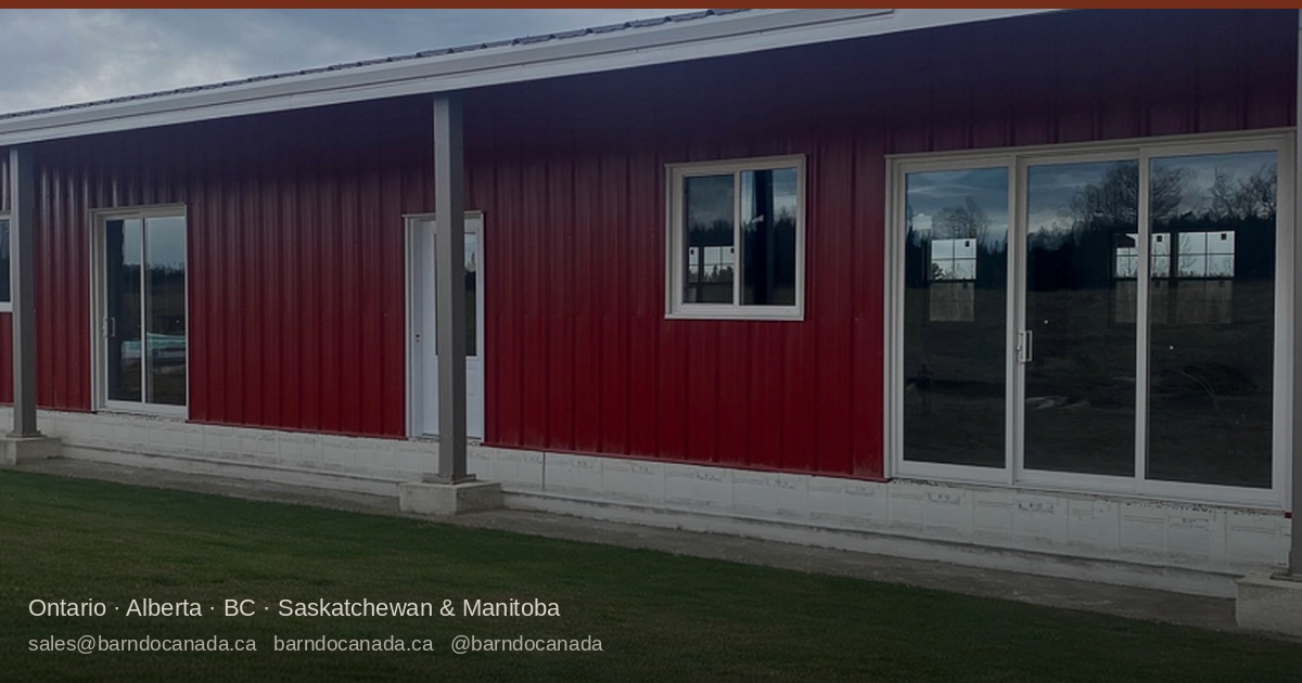 Where Are Barndominiums Popular in Canada?